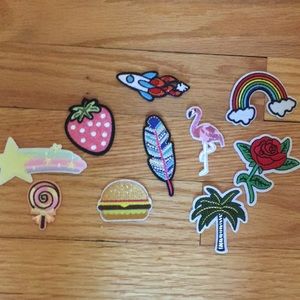 Pack of Assorted Iron-On Patches